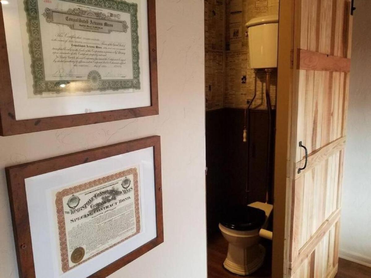 -Pet Friendly- Miners Cabin #6 - King Bed With Private Balcony Тумстоун Екстер'єр фото
